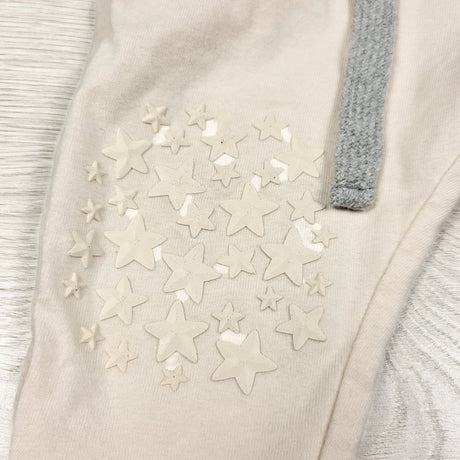 Go Little One Go anti-slip organic cotton crawling pants. Size 6-15 months