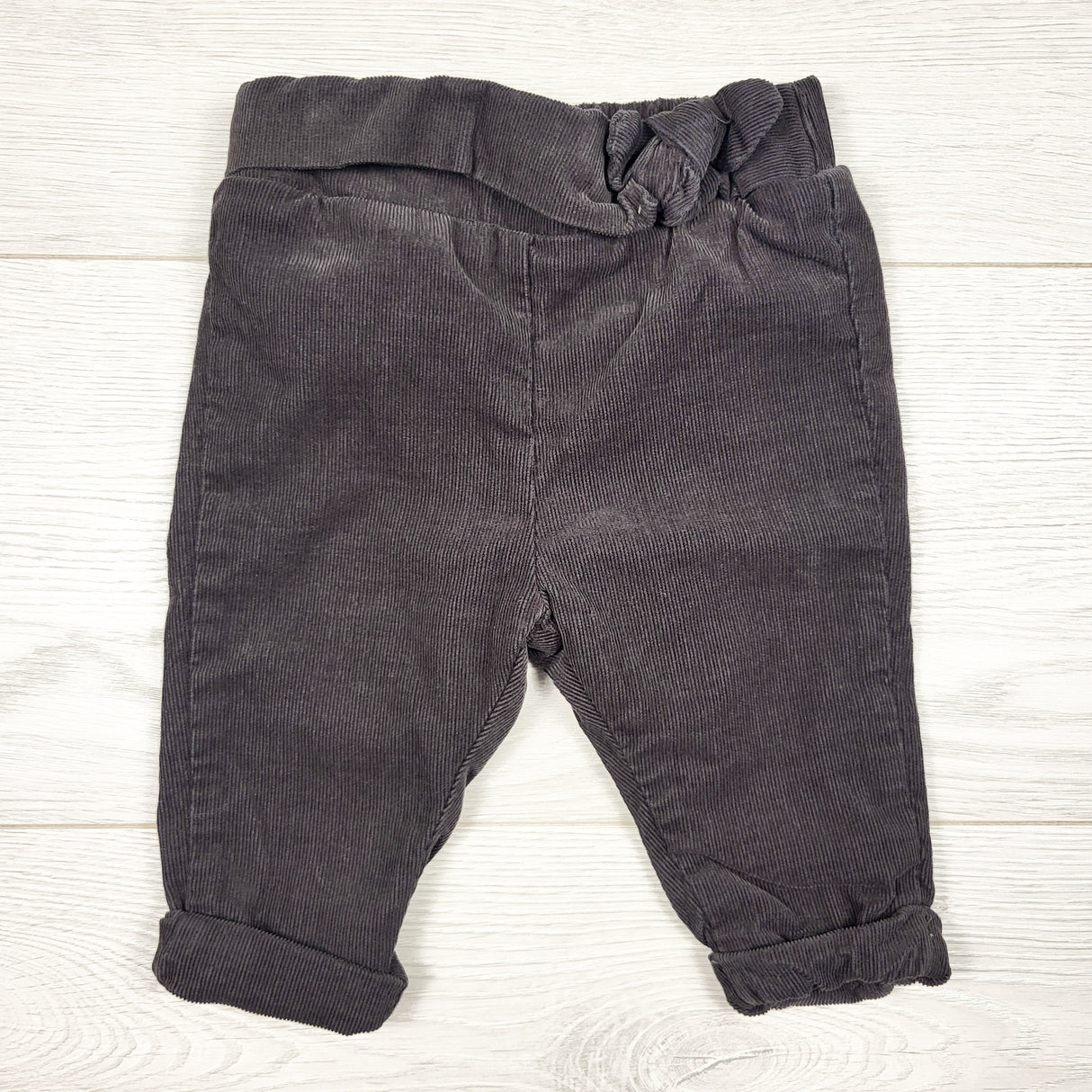 Miles the Label dark grey corduroy pants. Size 3 months