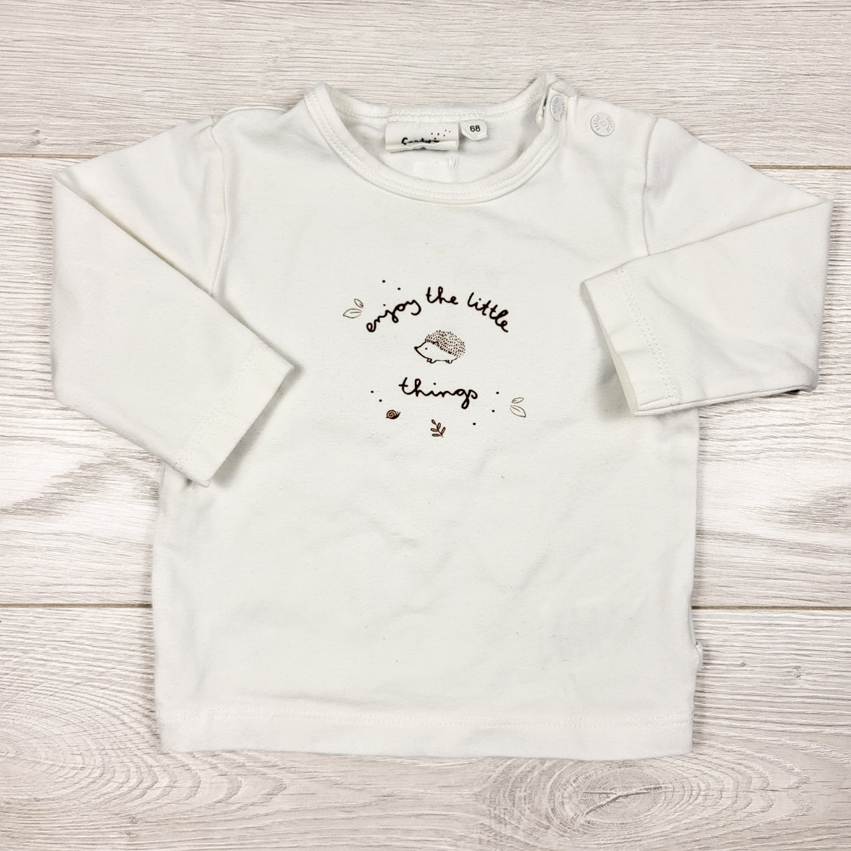 Feetje "Enjoy the Little Things" Long-Sleeve Shirt. Size 3-6 months