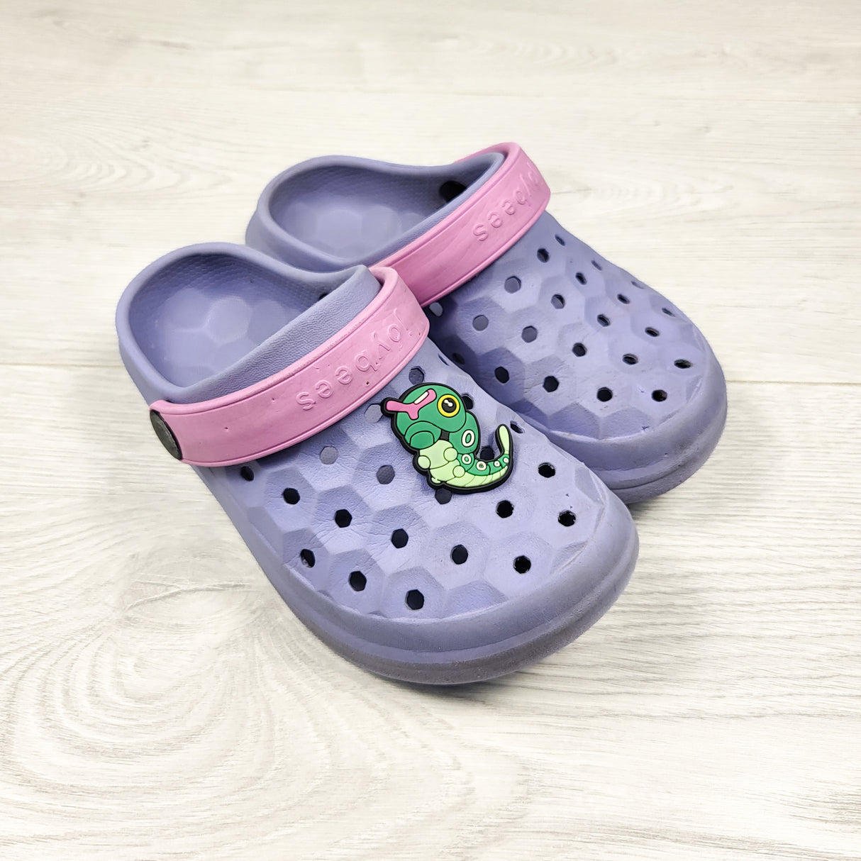 Joybees purple rubber clogs. Size 10/11