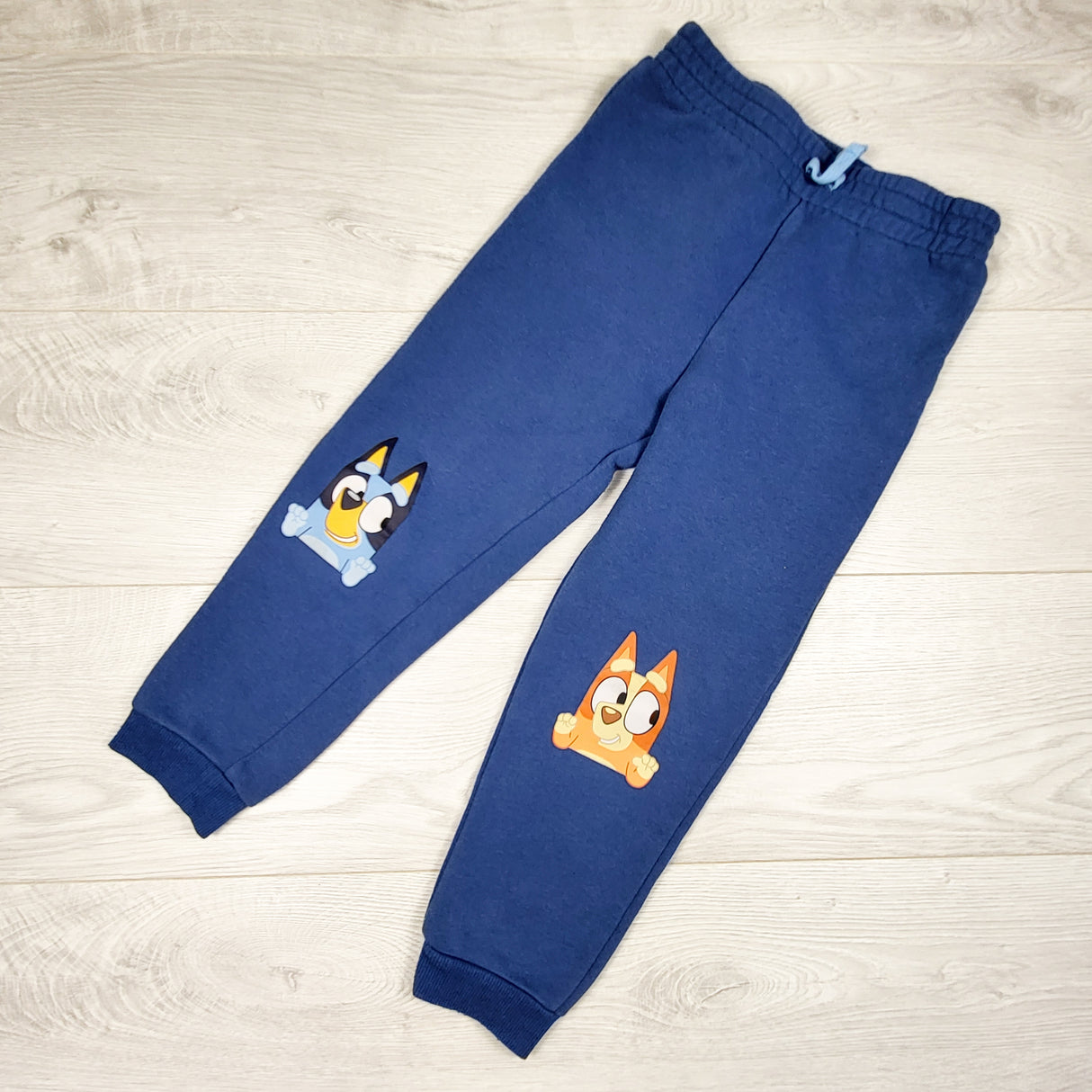 Bluey blue joggers. Size 5T