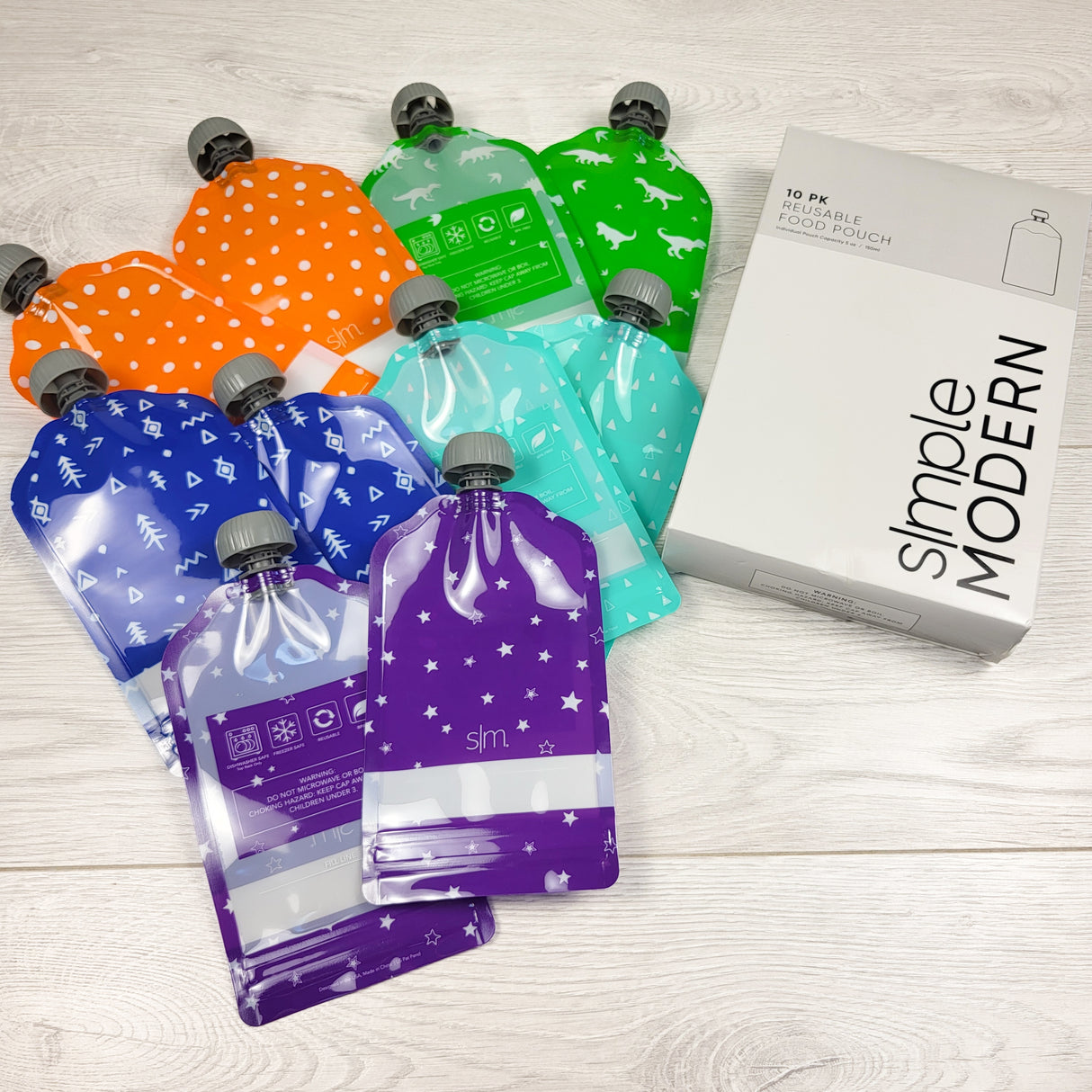 NEW - Simple Modern Reusable Food Pouches
