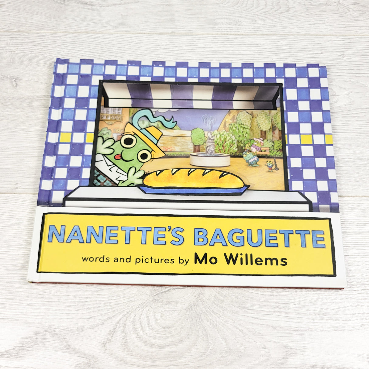 Nanette's Baguette. Hardcover book