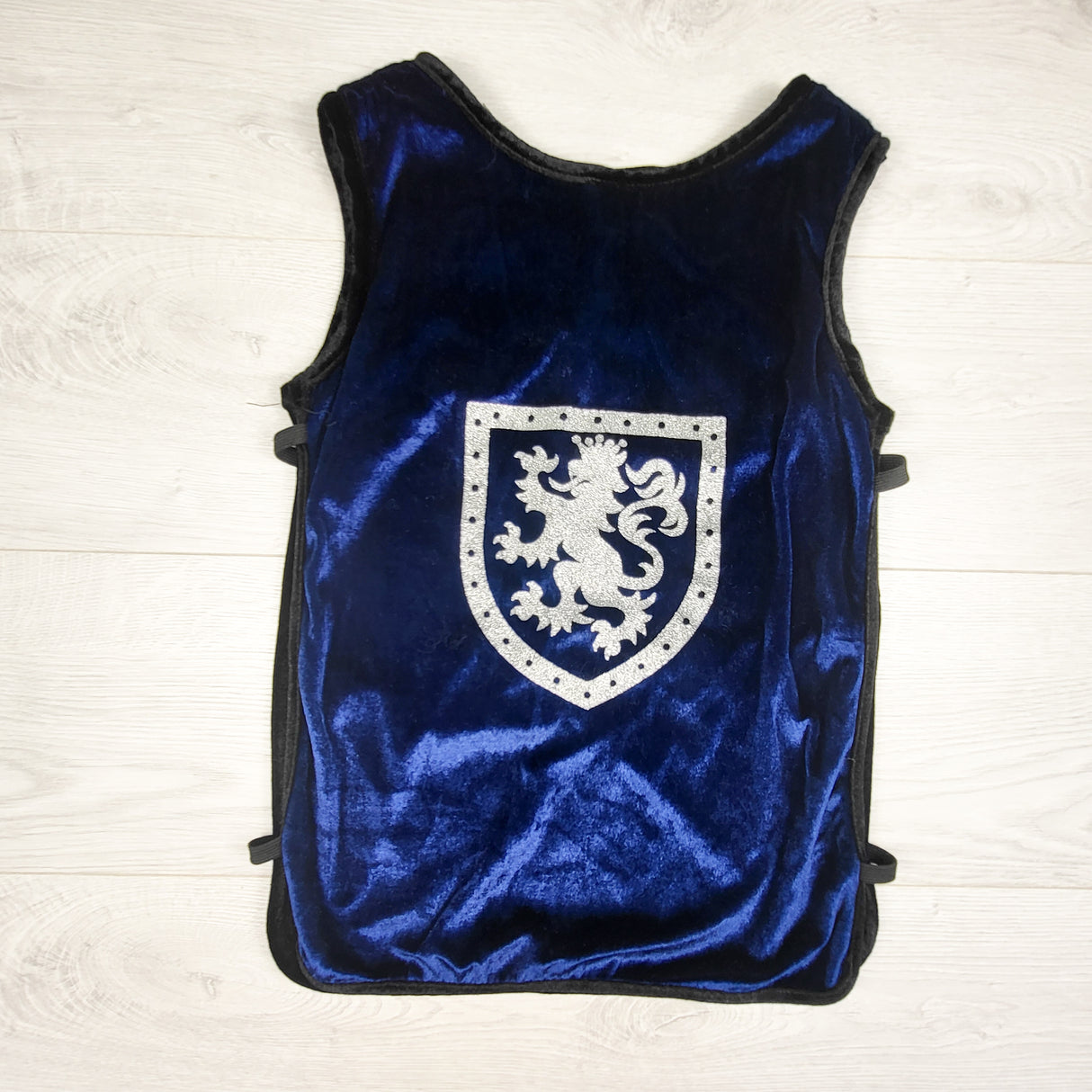 Velvet reversible knight costume. Toddler sized