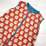 Kickee Pants bamboo sleep bag with lucky cat. Size 6-18 months
