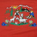 Heidi Alpine Embroidered Shirt. Size 5T