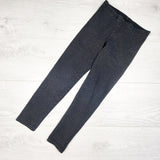 Tea Collection black and gold striped leggings. Size 7