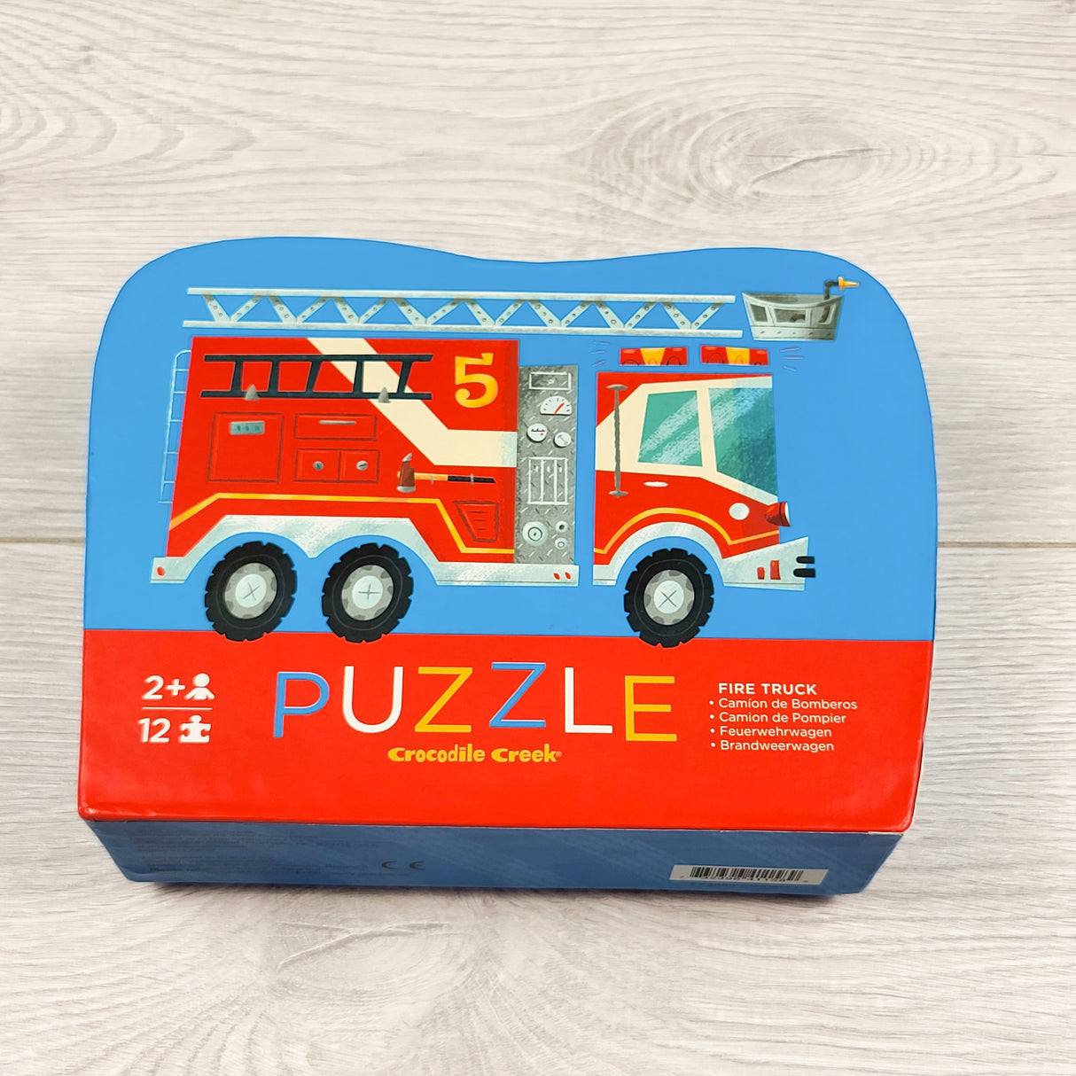 Crocodile Creek 12pc fire truck puzzle