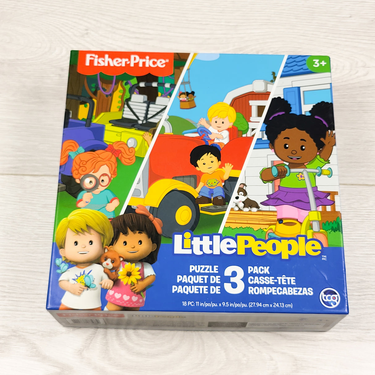 Fisher Price 3-pack puzzle set