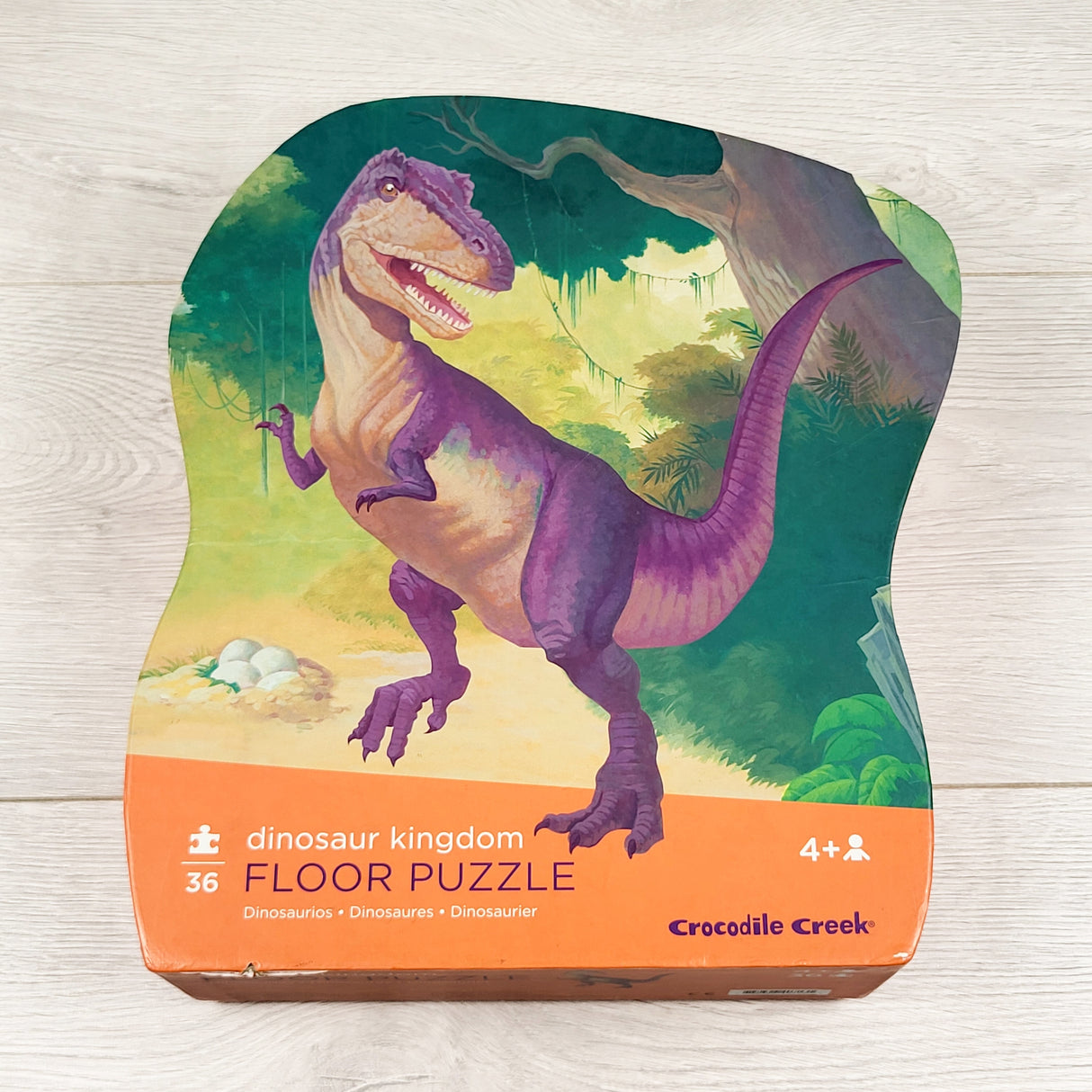 Crocodile Creek "Dinosaur Kingdom" floor puzzle (sorry, no shipping)