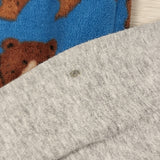 Carters 2pc PJs with bears. Size 7 - AS IS