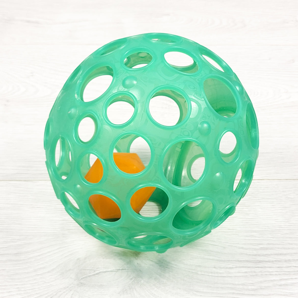 Sensory ball with rattle (sorry, no shippng)