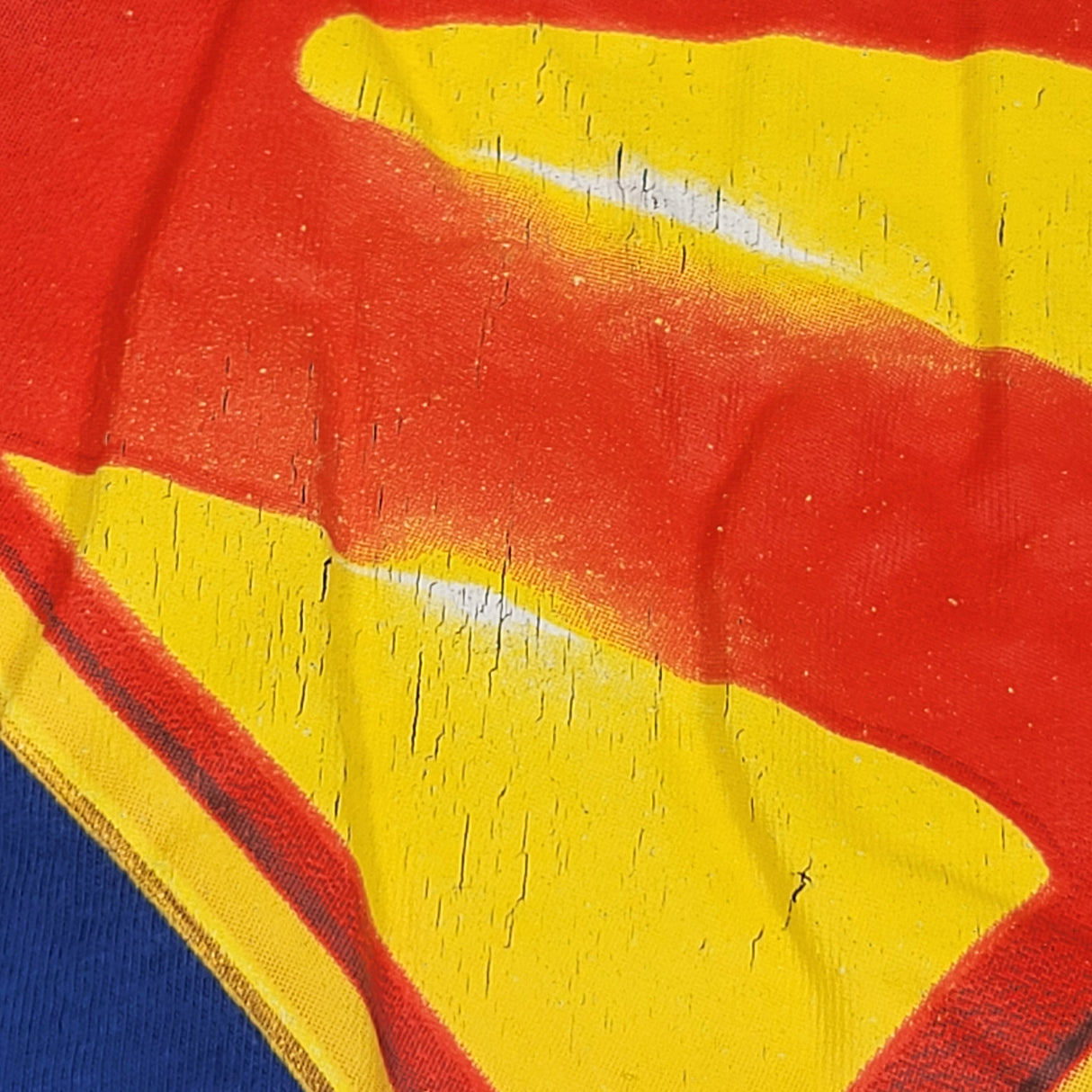 Blue Superman t-shirt. Size 8 - AS IS