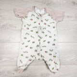 Nest Designs The Very Hungry Caterpillar" Bamboo-Blend Footed Sleep Suit. Size 6-18 months