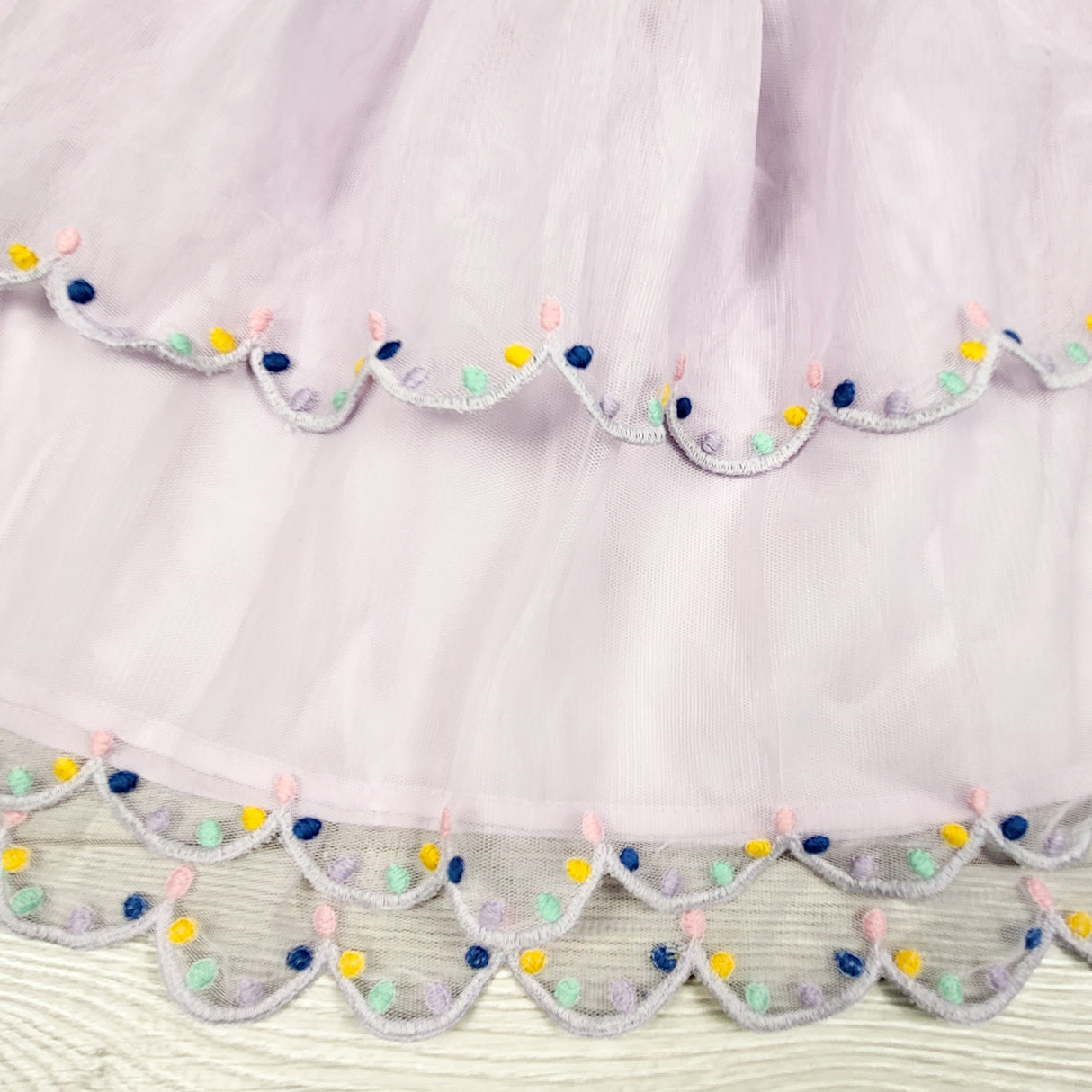 Old Navy pale purple tulle skirt. Size 4T