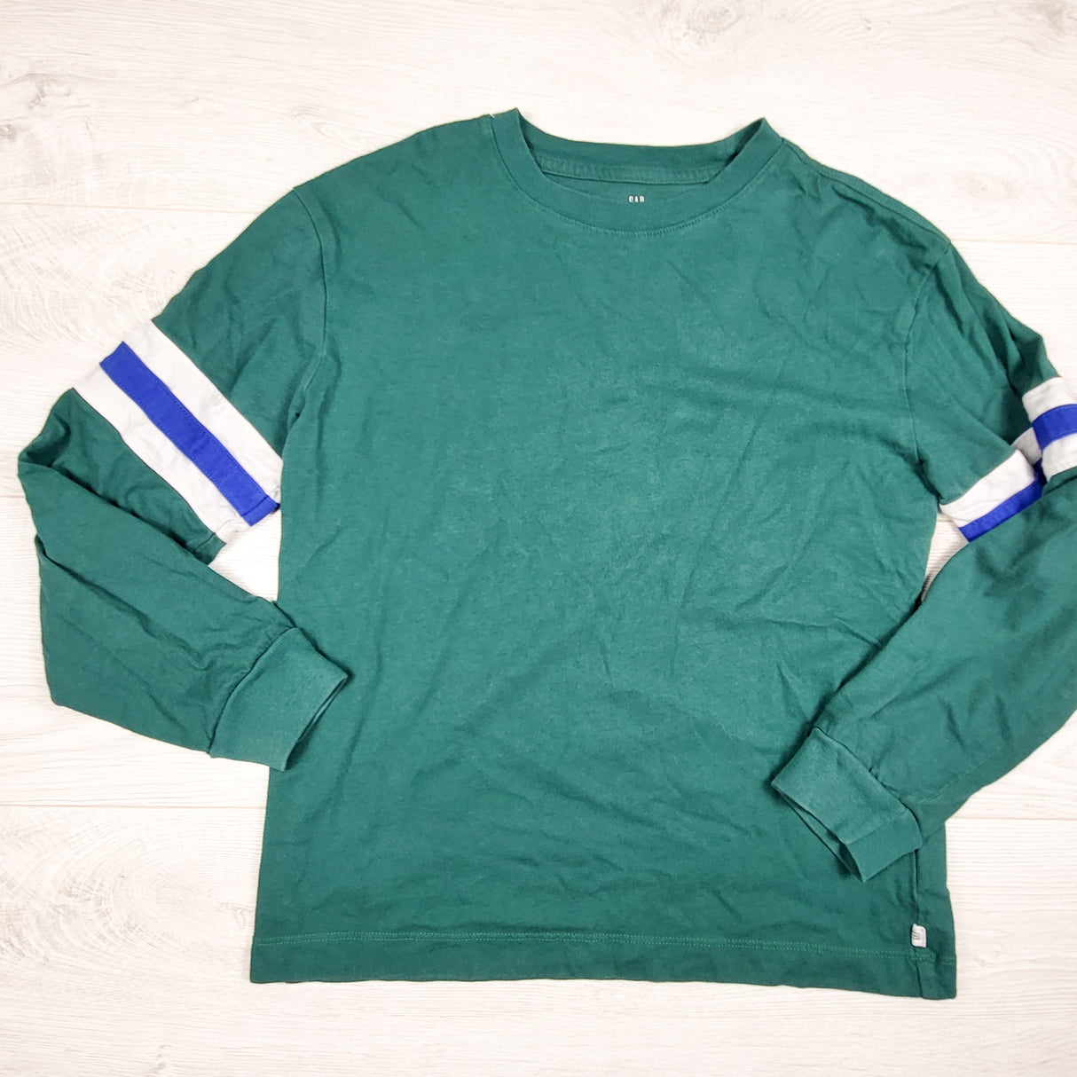 Gap green long sleeve top. Size large (10)