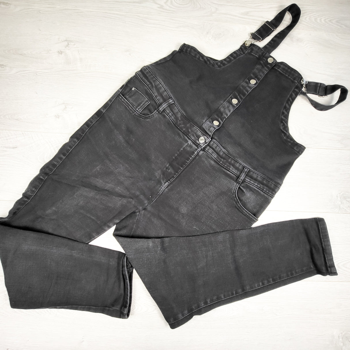 Next black maternity overalls. Size 10 Regular