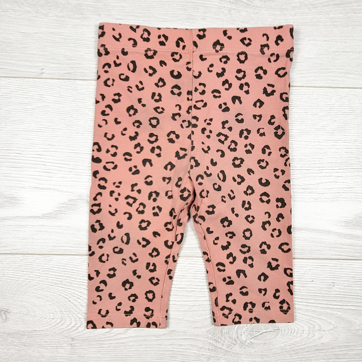 Joe pink leopard print leggings. Size 12-18 months