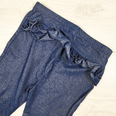 Anko denim look leggings with ruffle bum. Size 18-24 months