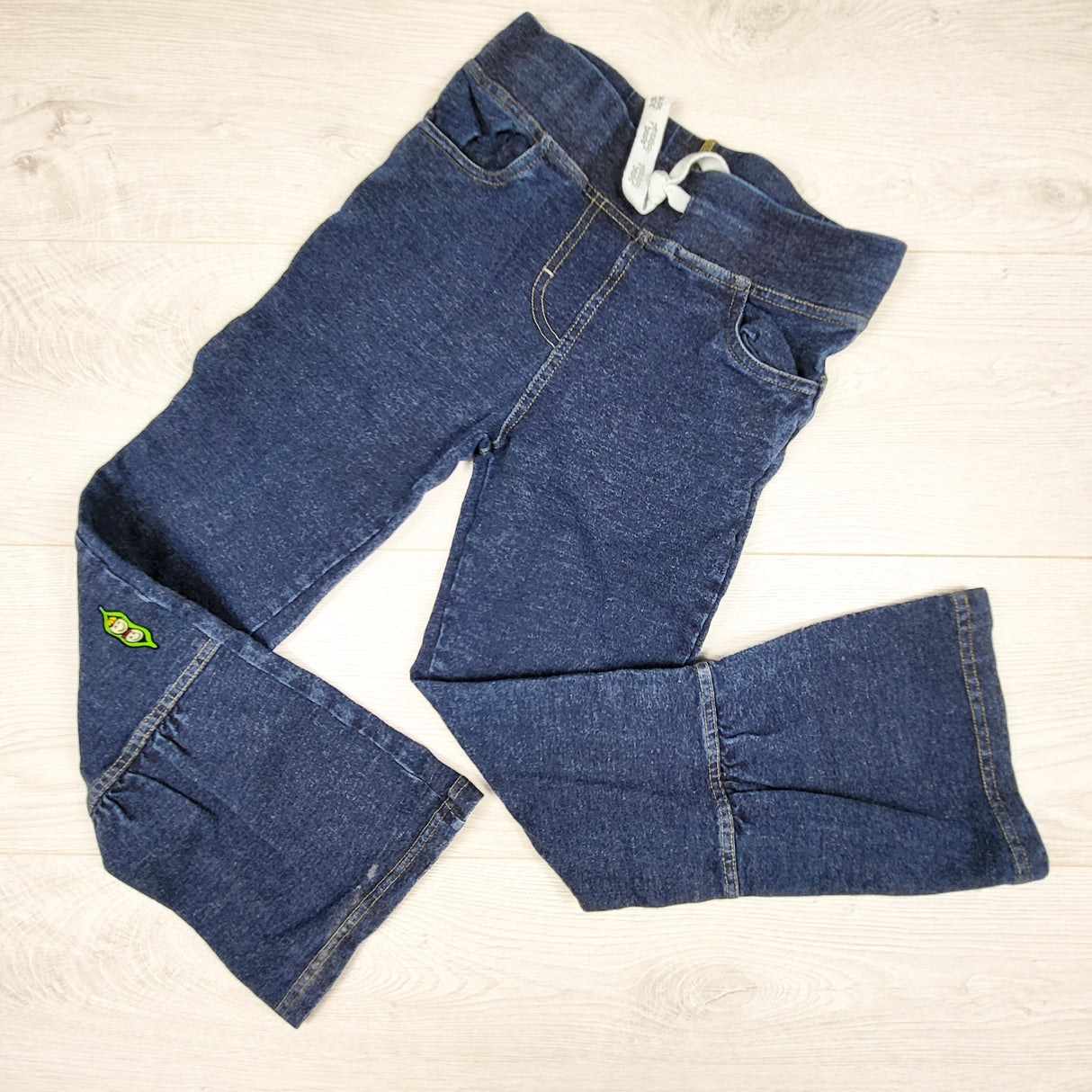 Peekaboo Beans flare leg denim pants. Size 7