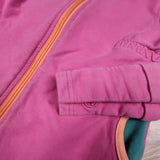 Peekaboo Beans pink zip up hoodie. Size 7 - AS IS