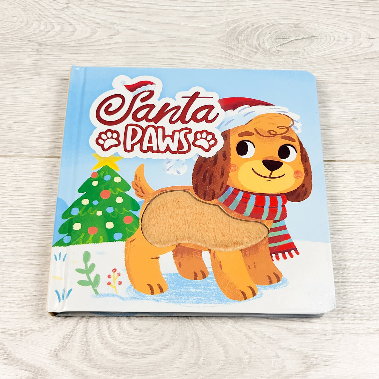 Santa Paws. Touch and feel board book