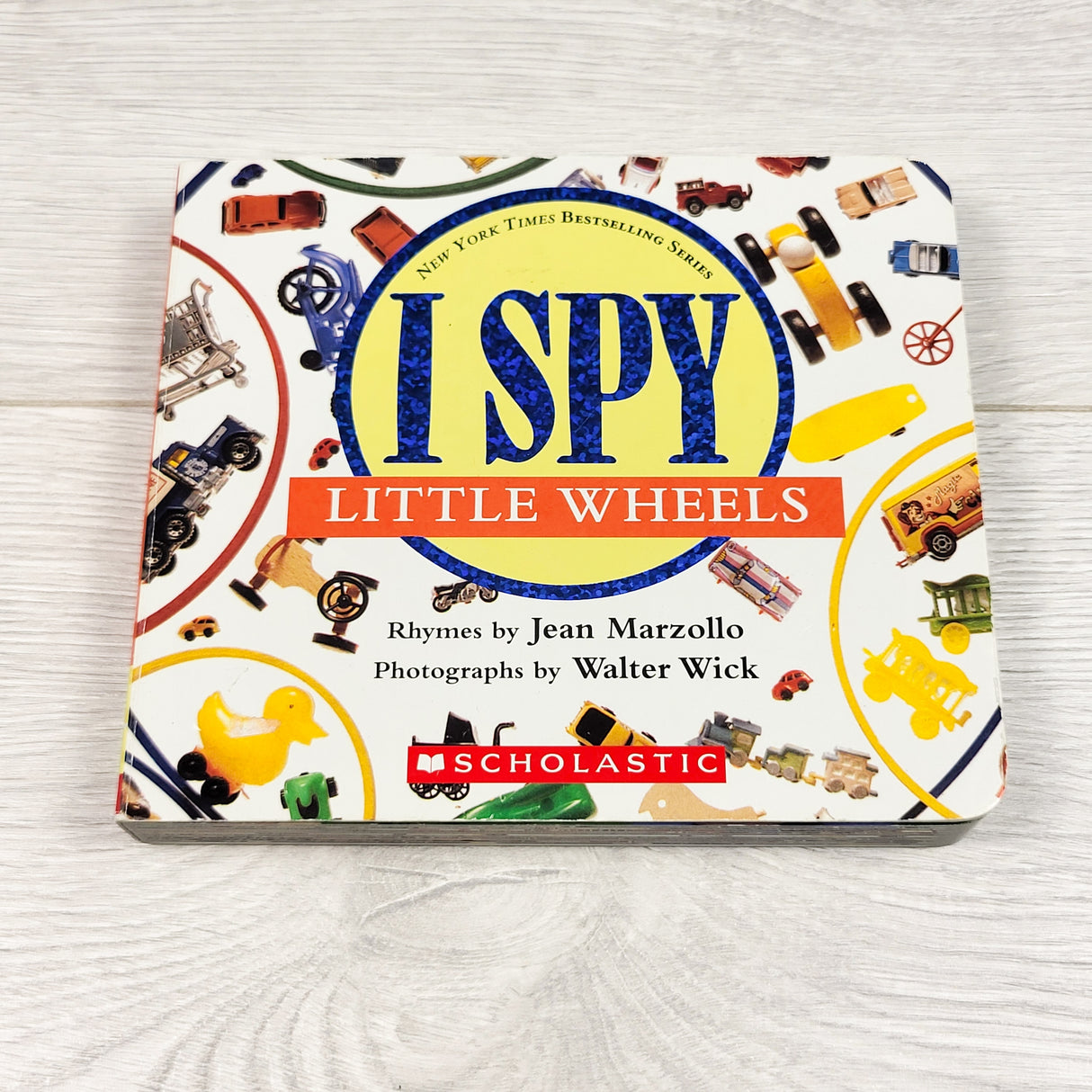 I Spy. Look and find style board book