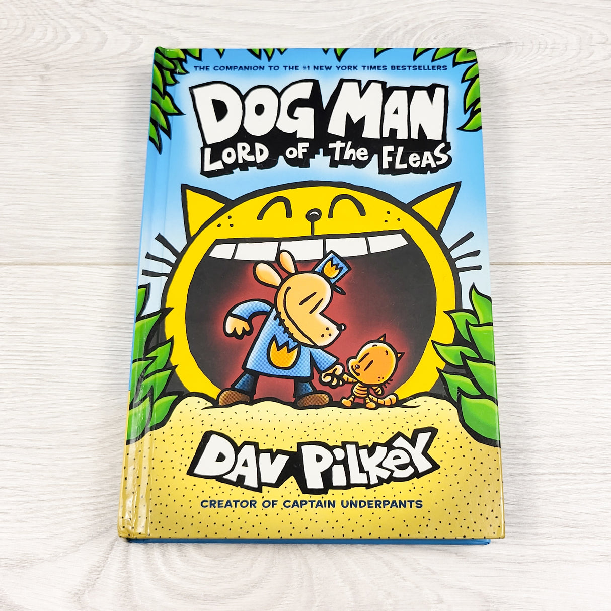 Dog Man: Lord of the Fleas. Hardcover graphic novel