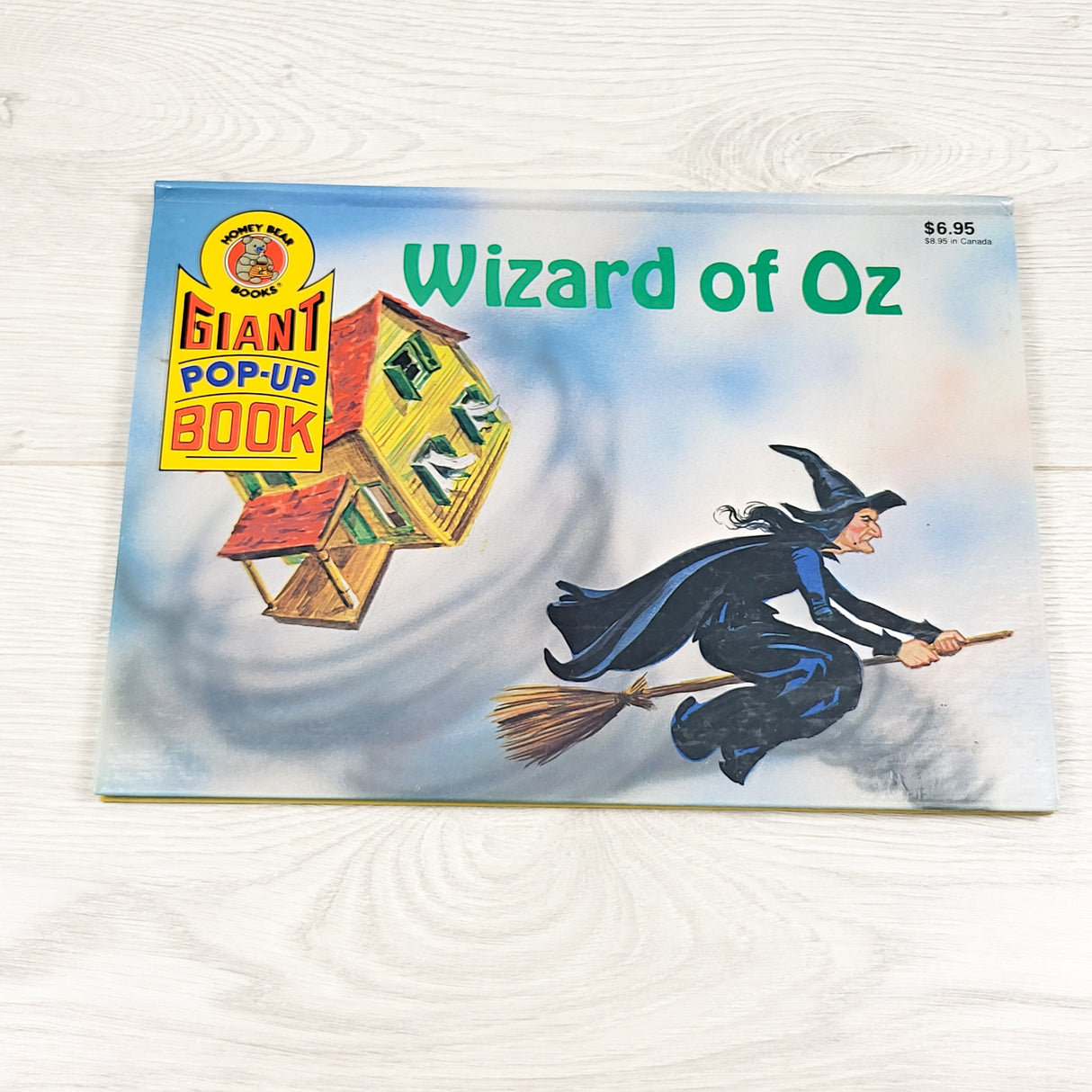 Vintate 1983 The Wizard of Oz pop-up book