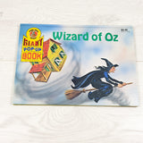 Vintate 1983 The Wizard of Oz pop-up book