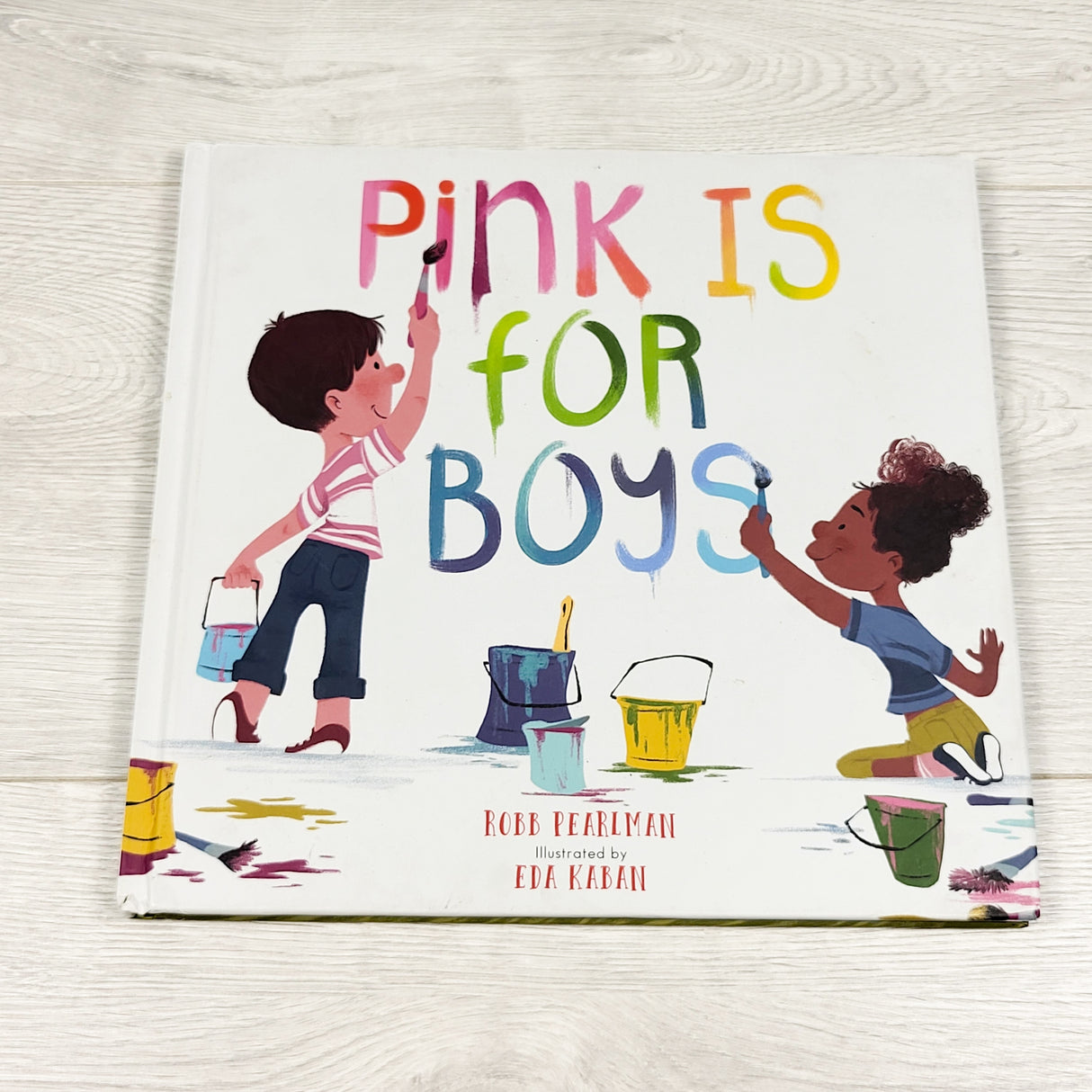 Pink Is For Boys. Hardcover book