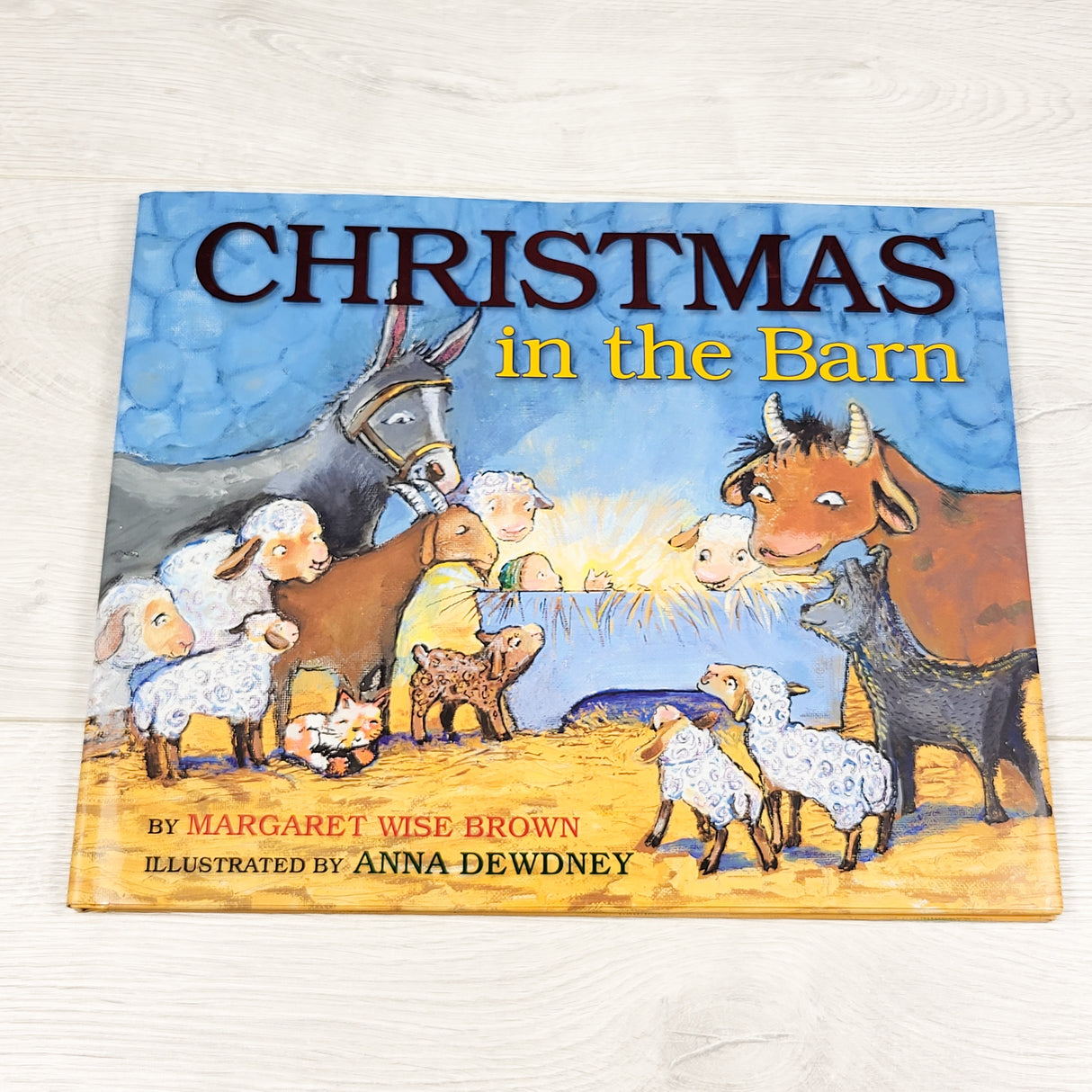 Christmas in the Barn. Hardcover book