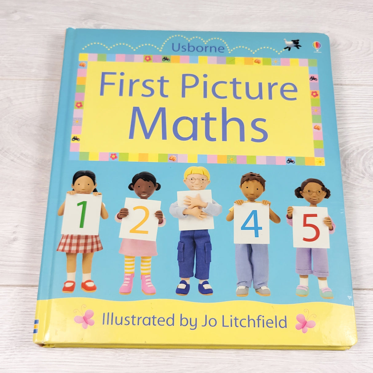 Usborne First Picture Maths. Large board book (sorry, no shipping)