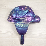 Joe Iridescent Puffer Trapper Hat. Size 4/5T