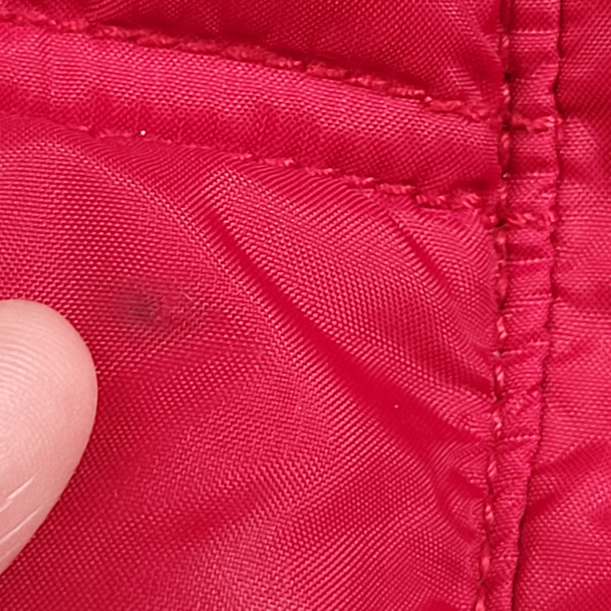 Gymboree red fleece lined puffer vest. Size 5/6- AS IS