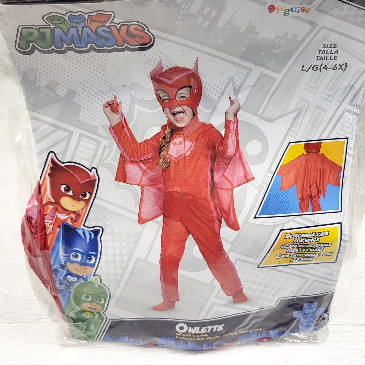 PJ Masks Owlette costume. Size 4-6X