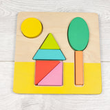 Lovevery wooden double-sided "Sunny Day" puzzle