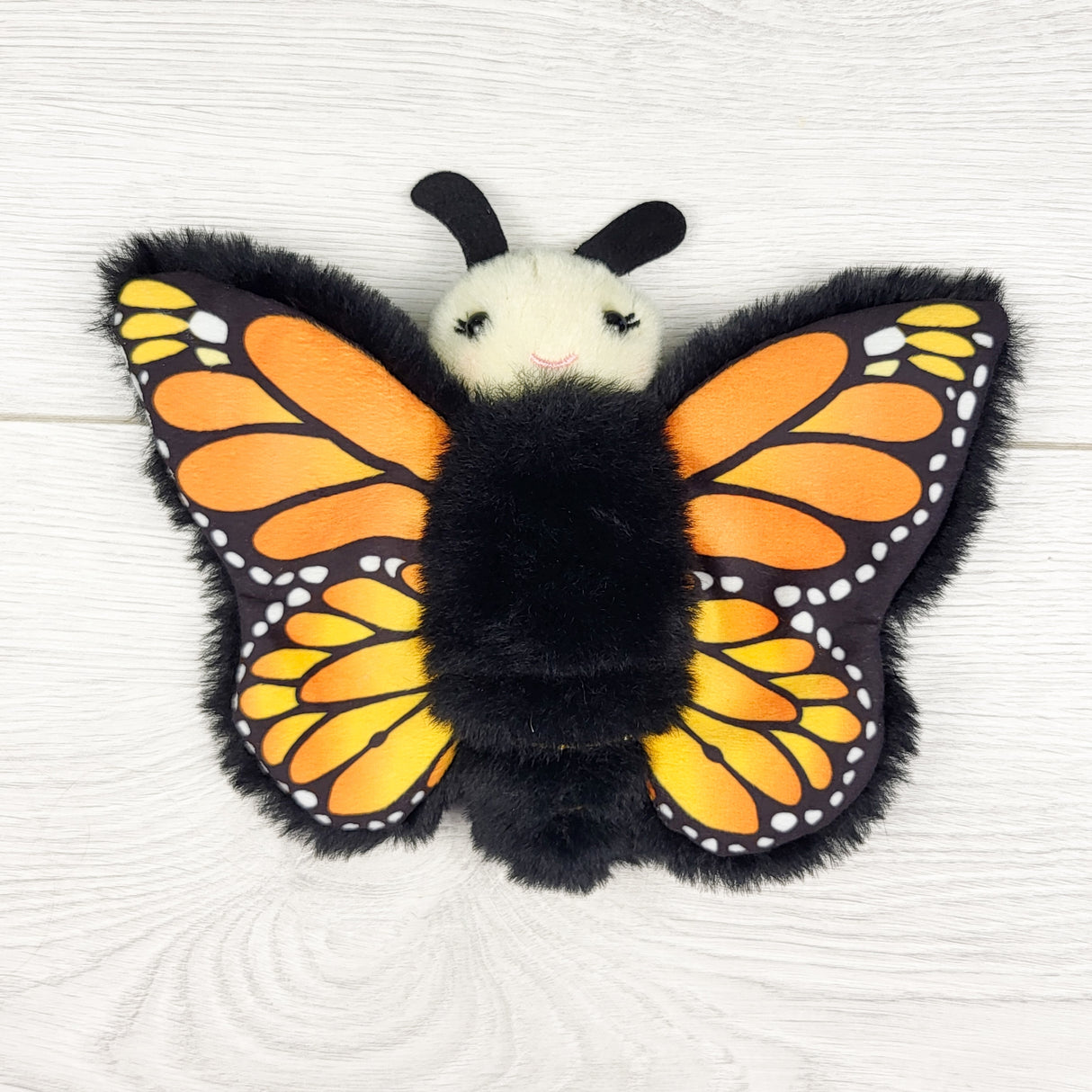 Douglas Toy plush Monarch butterfly finger puppet