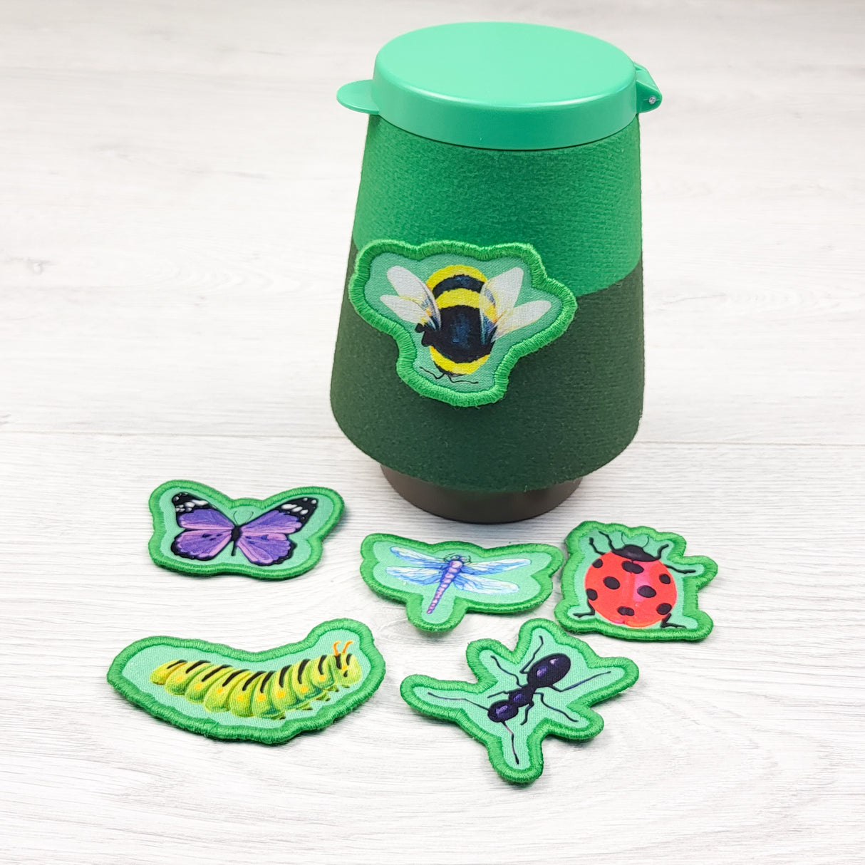 Lovevery Fuzzy Bug Shrub toy