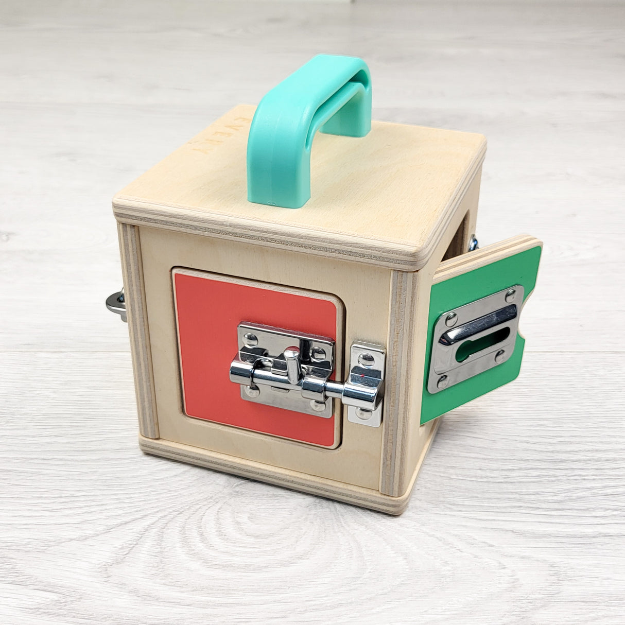 Lovevery Busy Box lockbox (sorry, no shipping)
