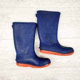 Blue rain boots. Size 12 (sorry, no shipping)