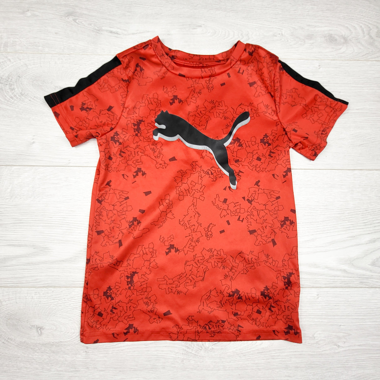 Puma red active t-shirt. Size 6