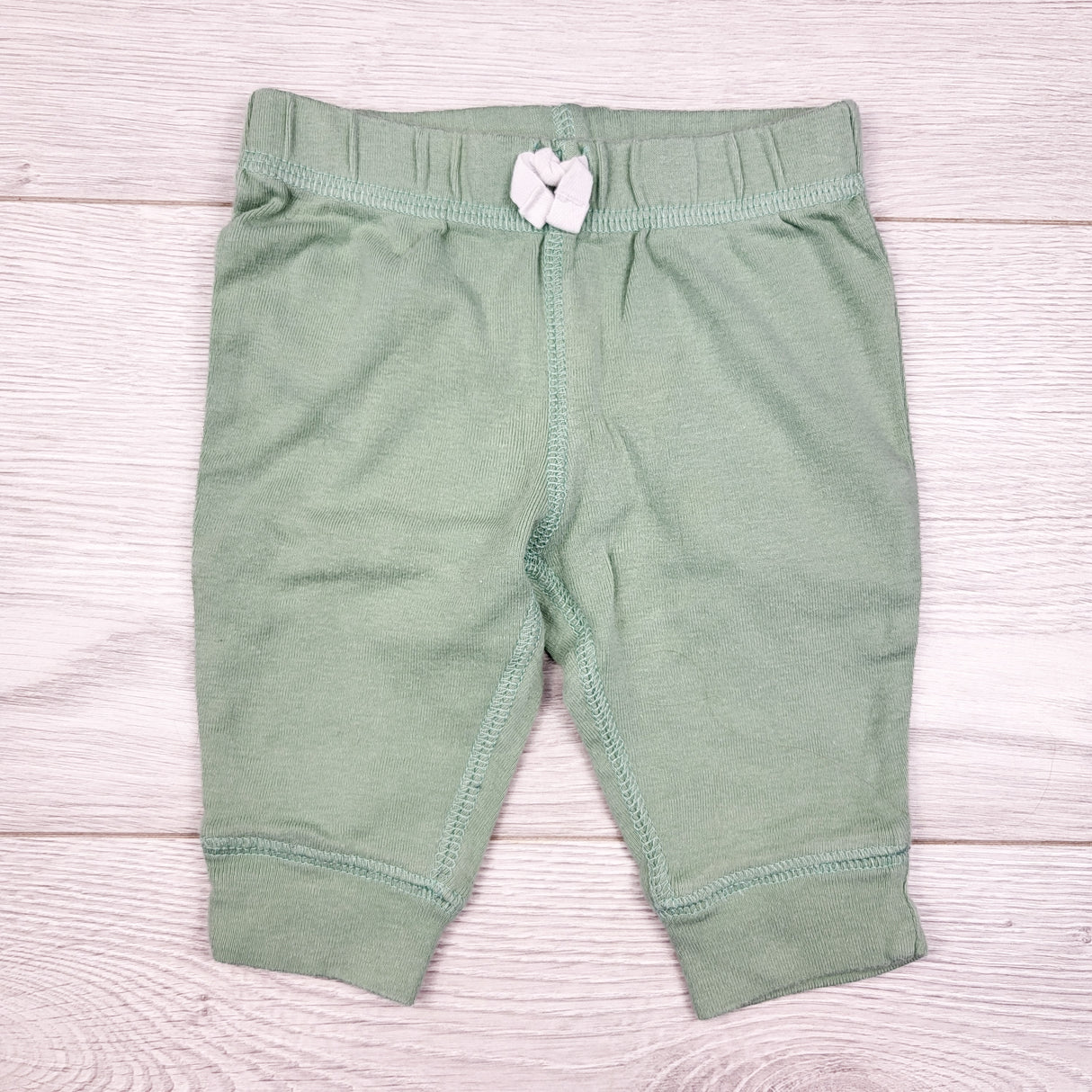 Carters green pants. Size 3 months