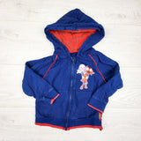 Marvel navy zip up Spider-man hoodie. Approx size 2/3T