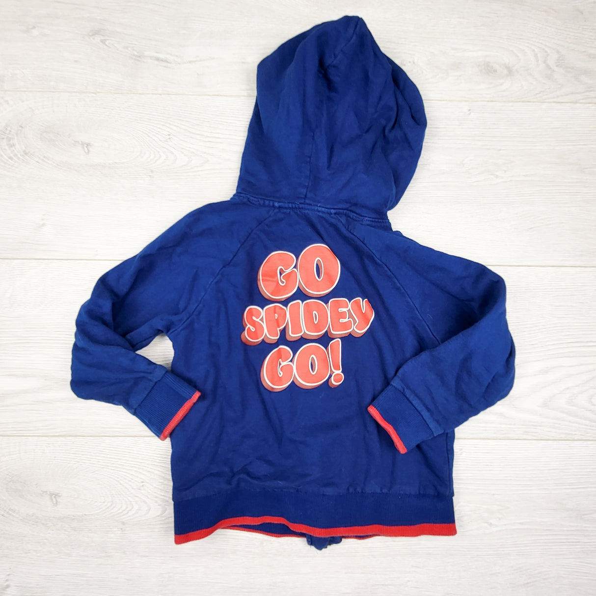 Marvel navy zip up Spider-man hoodie. Approx size 2/3T