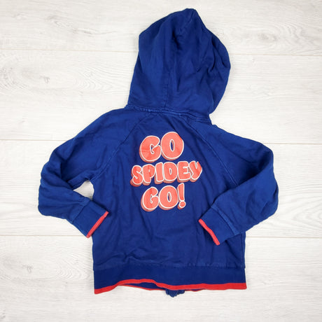 Marvel navy zip up Spider-man hoodie. Approx size 2/3T