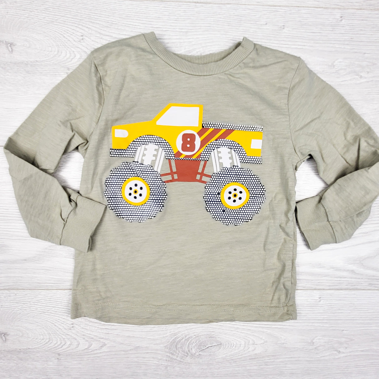 George long sleeve top with monster truck. Size 4T