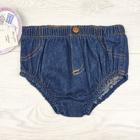 Vintage 1990s new with tags deadstock Wrangler bloomers. Size 24 months
