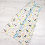 GroBag floral slee sack with zebras. Size 0-6 months