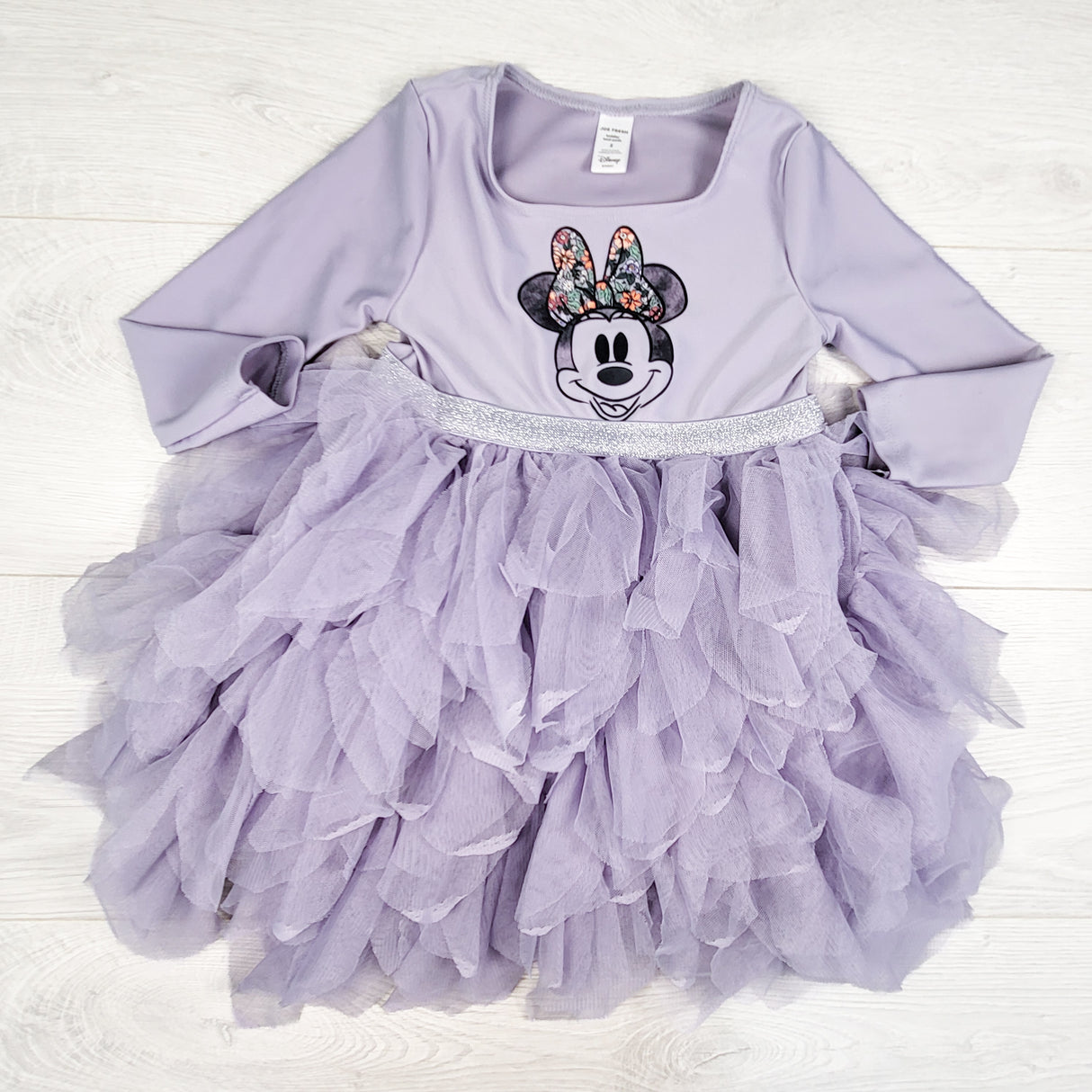 Joe Fresh x Disney purple tulle Minnie Mouse dress. Size 2T